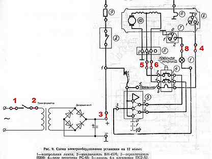 Схема подключения ов 65 дизельная 24в