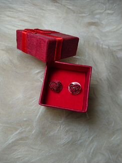 Серьги пусеты Swarovski