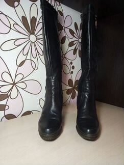 Сапоги кожа