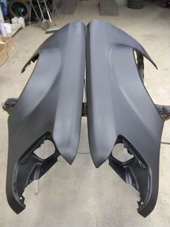 Передние крылья мерседес c124 amg hammer