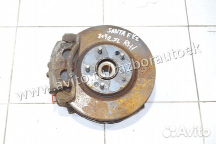 Кулак поворотный правый Hyundai Santa Fe 2 2006