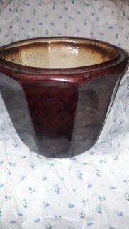 Горшок для цветов большой керамика диаметр 30см