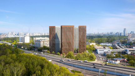 Апартаменты-студия, 26.4 м², 2/28 эт.