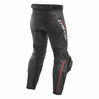 Мотоштаны Кожаные Dainese Delta 3 Perf / Черно-кра
