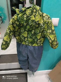 Комбинезон зимний слитный детский