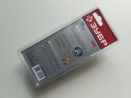 Отвес строительный Зубр 0636-480 500г,шнур 5м новы