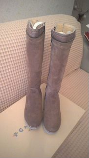 Зимние замшевые сапоги, Италия