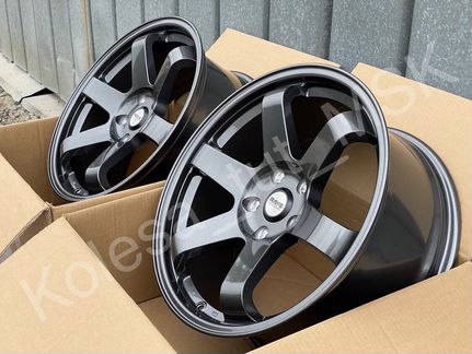 Диски Rota TE37 R18 5/108 Gunmetal