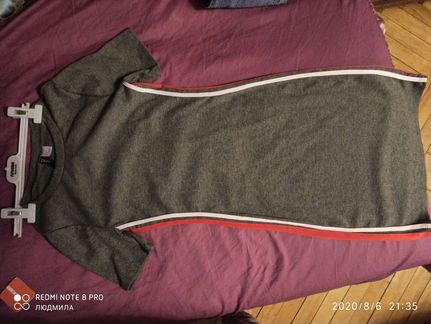 Платье трикотажное H&M, разм. S