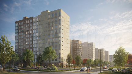 2-к квартира, 52.9 м², 8/12 эт.