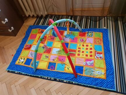 Развивающий коврик taf toys 3 в 1