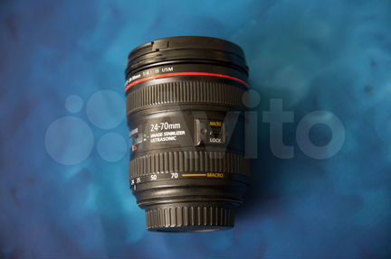 Объектив Сanon ef 24-70mm f 4l is usm