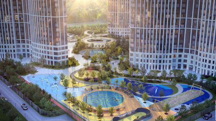 Квартира-студия, 69.8 м², 7/39 эт.
