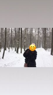 Шуба из песца