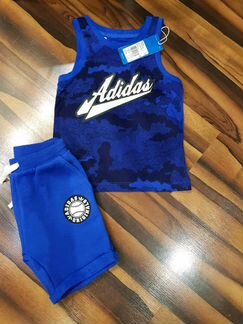 Спортивная майка и шорты Adidas новые 104 р