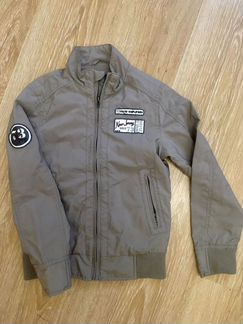 Новая ветровка на подкладке Benetton, р.130см