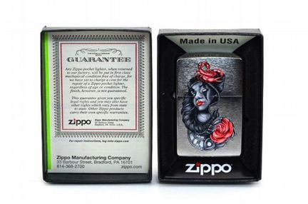 Зажигалка Zippo 49112 Stylized Tattoo Design
