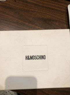 Сережки moschino H&m