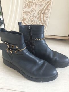 Кожаные полусапожки Лель, р.38