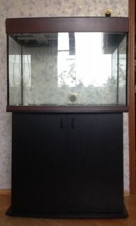 Продается аквариум (180 л) с тумбой