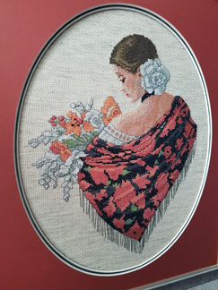 Вышитая картина