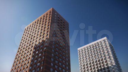 2-к квартира, 56.7 м², 15/22 эт.