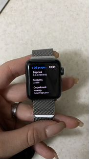 Часы apple watch 3 38 mm