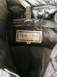 Женский кожаный пуховик Giuliana Teso