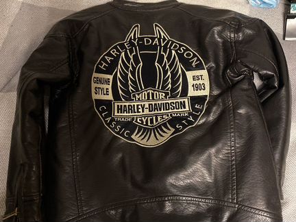 Кожаная куртка детская harley davidson оригинал