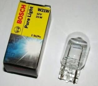 Лампочка bosch W21W 1987302251