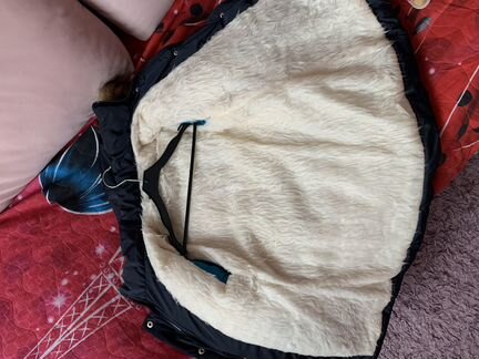 Пуховик зимний для девочки