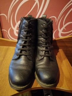 Ботинки кожаные. Зима