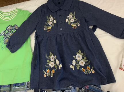 Платье, лосины, шорты, брюки 96см-102см