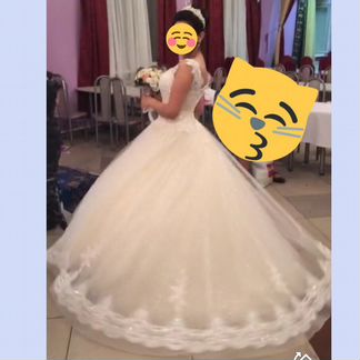 Роскошное свадебное платье