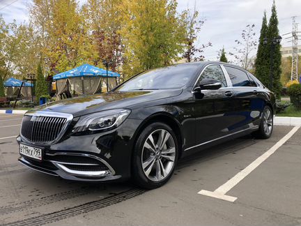 Аренда автомобиля Мercedes-Maybach с водителем