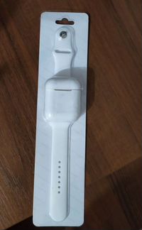 Силиконовый ремешок для зарядного кейса AirPods 2