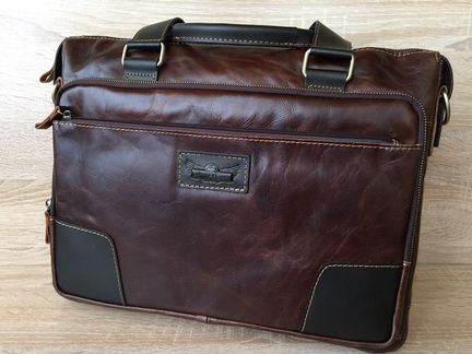Мужская сумка из натуральной кожи