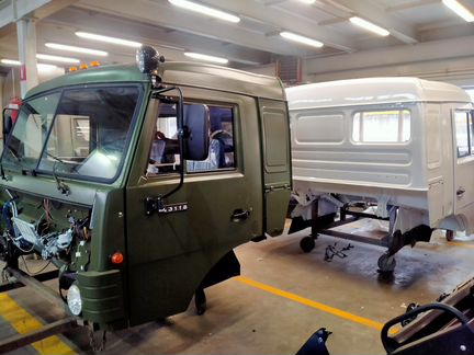 Кабина камаз