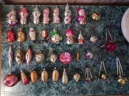 Елочные игрушки СССР