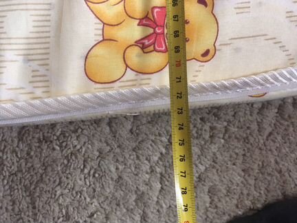 Матрас детский с мишкой